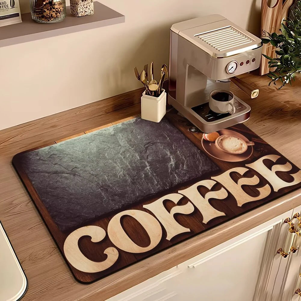 Waterproof Non-slip Coffee Machine Drain Pad Mat